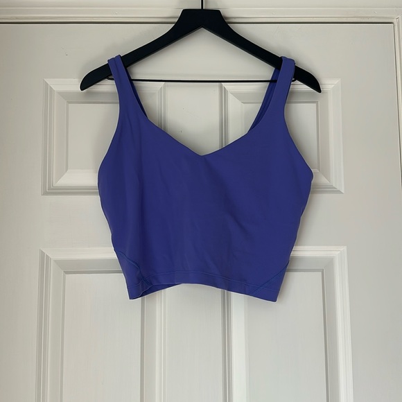 lululemon athletica Tops - lululemon athletica Purple Crop Top